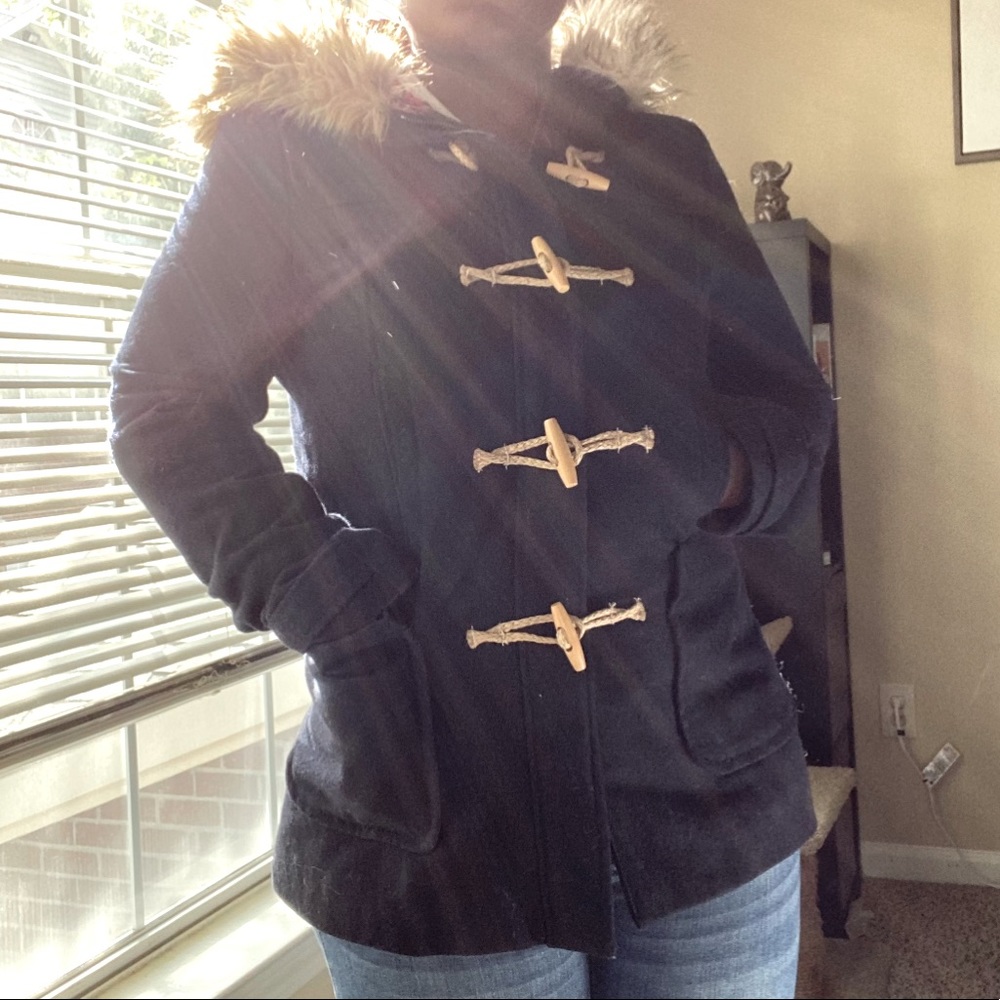 American Eagle Toggle Peacoat